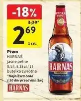 Intermarche Piwo Harnaś Jasne Pełne oferta