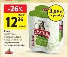 Intermarche Piwo Kasztelan Niepasteryzowane oferta