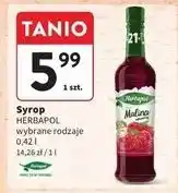 Intermarche Syrop malina Herbapol oferta