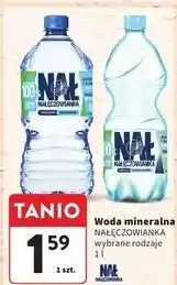 Intermarche Woda delikatnie gazowana Nałęczowianka oferta