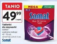Intermarche Tabletki do zmywarek lemon & lime Somat All In 1 oferta