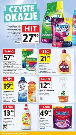 Intermarche Kapsułki do prania color Purox oferta