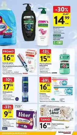 Intermarche Żel pod prysznic orchid Palmolive Naturals oferta