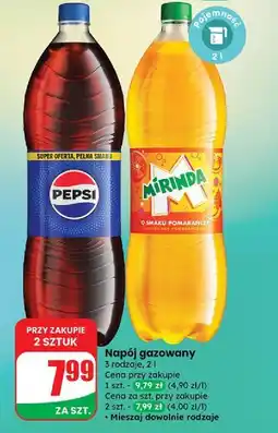 Dino Napój orange Mirinda oferta