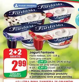 Dino Jogurt z truskawkami Danone Fantasia oferta
