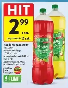 Intermarche Napój jabłko i winogrona Hellena oferta