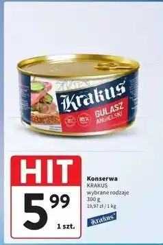 Intermarche Gulasz angielski Krakus Animex oferta