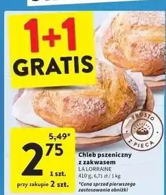 Intermarche Chleb z zakwasem pszeniczny La Lorraine oferta