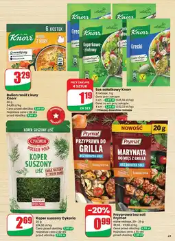 Dino Sos sałatkowy koperkowo-ziołowy Knorr oferta