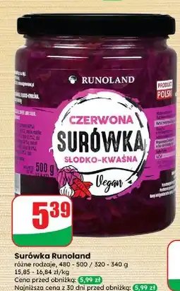 Dino Surówka czerwona słodko-kwaśna Runoland oferta