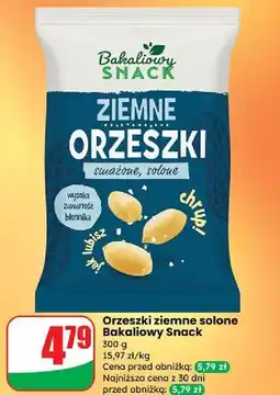 Dino Orzeszki ziemne smażone solone Bakaliowy Snack oferta