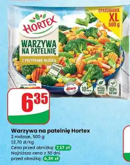 Dino Warzywa na patelnię z przyprawą włoską Hortex oferta