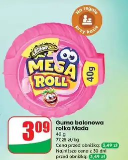 Dino Guma balonowa mega roll Johny Bee oferta