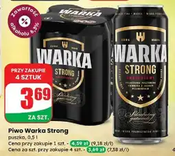 Dino Piwo Warka Strong oferta