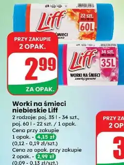 Dino Worki na śmieci 60 l Liff oferta