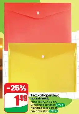 Dino Teczka kopertowa na zatrzask a4 oferta