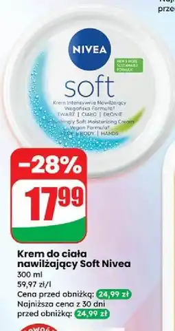 Dino Krem do twarzy i ciała intensywnie nawilżający Nivea Soft oferta