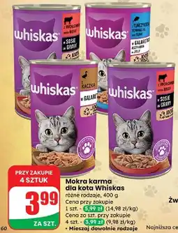Dino Karma dla kota z kaczką w galaretce Whiskas oferta