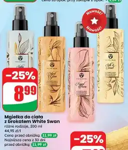Dino Mgiełka do ciała z brokatem White Swan oferta