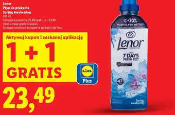 Lidl Płyn do płukania Lenor oferta