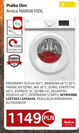 Kakto Pralka Amica oferta