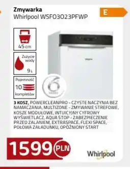 Kakto Zmywarka Whirlpool oferta