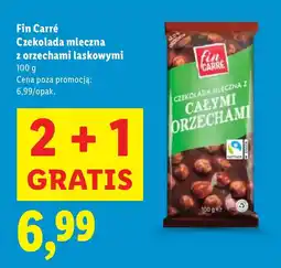 Lidl Czekolada Fin Carre oferta