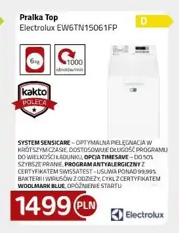 Kakto Pralka Electrolux oferta