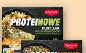 Netto Danie proteinowe: kurczak w sosie brokułowym U Jędrusia oferta