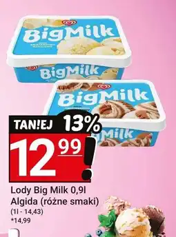 Hitpol Lody Big Milk 0,9l Algida oferta