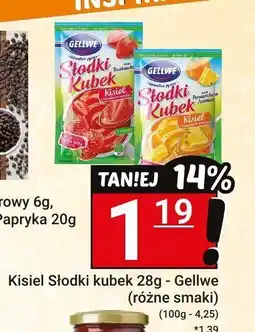 Hitpol Kisiel słodki kubek Gellwe różne smaki 28g oferta