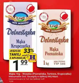 Hitpol Mąka Poznańska/Tortowa/Krupczatka Dolnośląska Woseba oferta