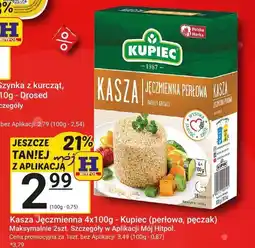 Hitpol Kasza jęczmienna perłowa/pęczak Kupiec oferta