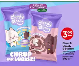 Żabka Chrupki Cloudy & Stormy czekoladowe i jogurtowe oferta