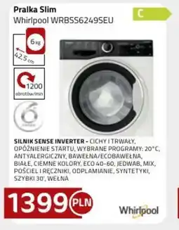Kakto Pralka Slim Whirlpool WRBSS6249SEU oferta