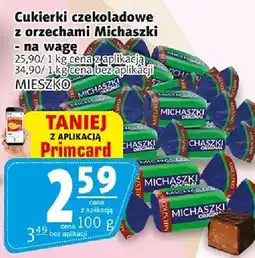 Prim Market Cukierki czekoladowe z orzechami Michaszki MIESZKO oferta