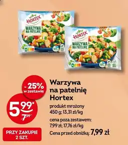 Żabka Warzywa na patelnię Hortex oferta