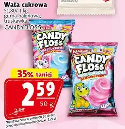 Prim Market Wata cukrowa guma balonowa/truskawka CANDYFLOSS oferta