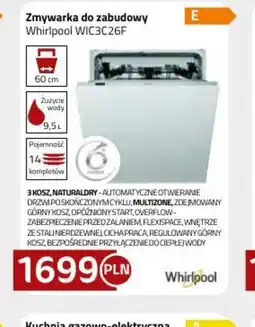 Kakto Zmywarka do zabudowy Whirlpool WIC3C26F oferta