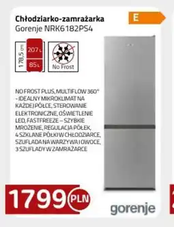 Kakto Chłodziarko-zamrażarka Gorenje NRK6182PS4 oferta