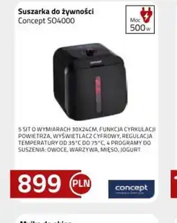 Kakto Suszarka do żywności Concept SO4000 oferta