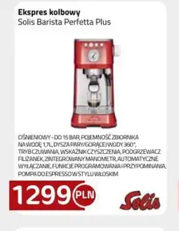 Kakto Ekspres kolbowy Solis Barista Perfetta Plus oferta