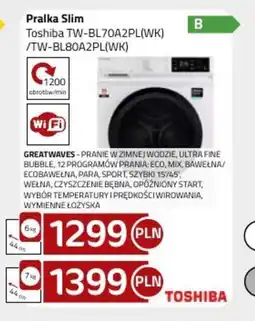 Kakto Pralka Slim Toshiba oferta