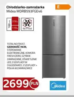 Kakto Chłodziarko-zamrażarka Midea MDRB593FGE46 oferta