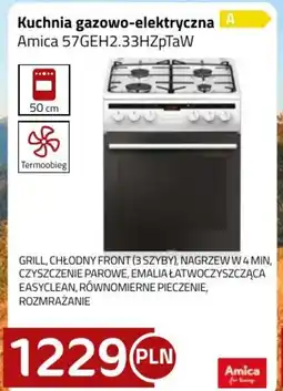 Kakto Kuchnia gazowo-elektryczna Amica 57GEH2.33HZpTaW oferta