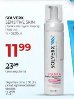 Jawa Drogerie Solverx Sensitive Skin oferta