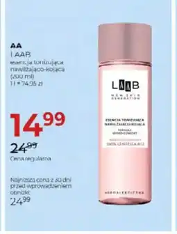 Jawa Drogerie AA Laab Esencja tonizująca nawilżająco-kojąca oferta