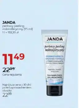 Jawa Drogerie Janda perłowy peeling mikrodermiczny oferta