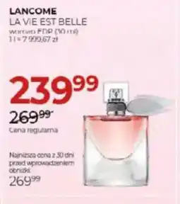 Jawa Drogerie Lancome La Vie Est Belle oferta