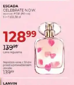 Jawa Drogerie Escada Celebrate N.O.W. oferta